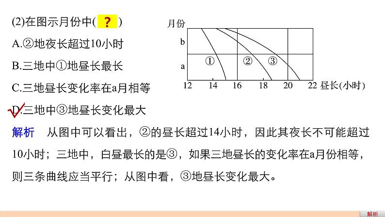 2018版步步高《考前三个月》专题课件：专题三 必考点7 自然地理事项的水平分布规律第5页