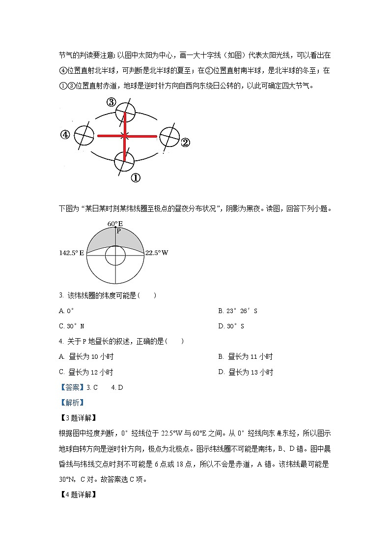 2018-2019学年宁夏青铜峡市高级中学高二下学期第二次月考地理试题 解析版第2页