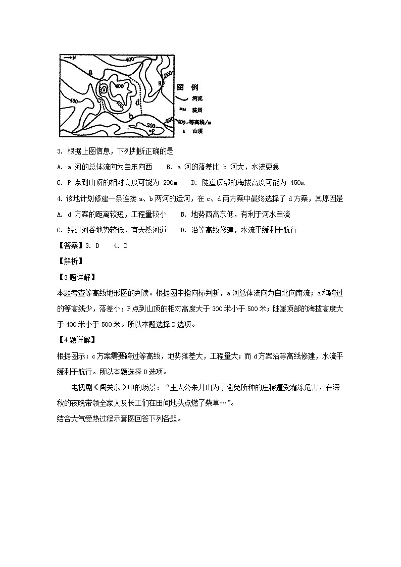 2018-2019学年四川省成都市第七中学高二下学期入学考试地理试题 解析版第2页