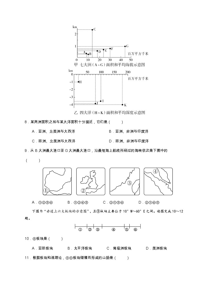 2018-2019学年河南省林州一中分校（林虑中学）高二上学期8月调研考试地理试题（Word版）03