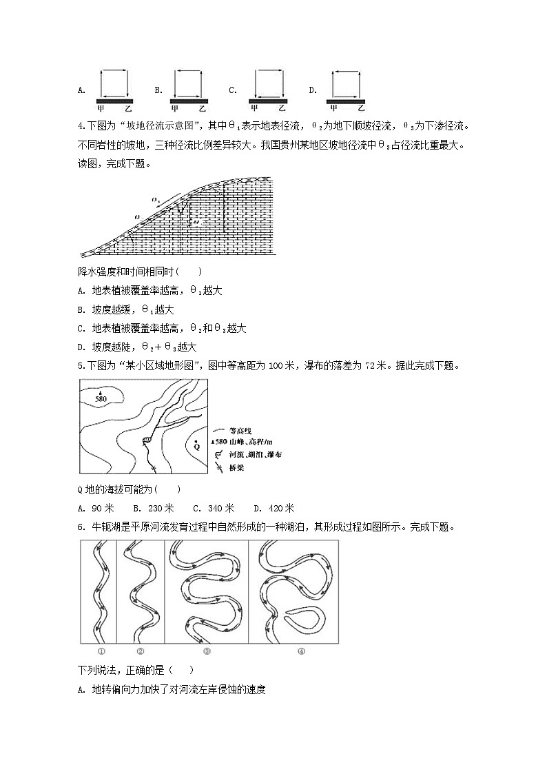 2018-2019学年广东省惠州市惠东县惠东高级中学高二10月月考地理试题 Word版02
