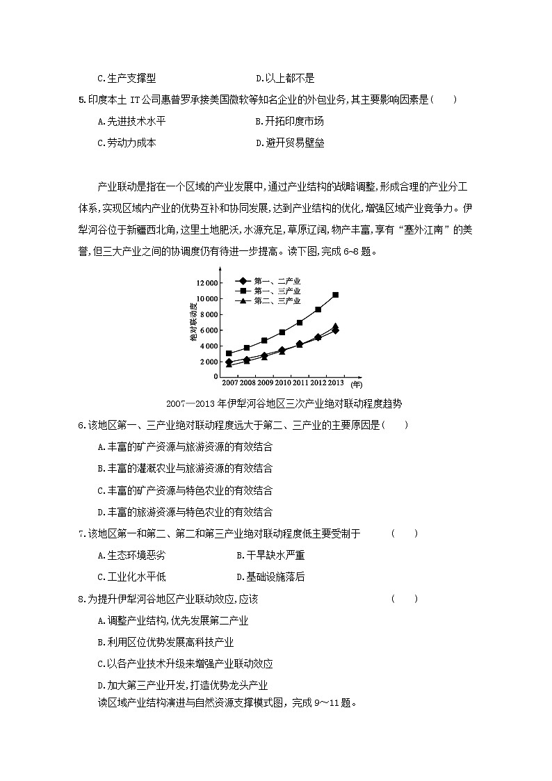 2019-2020学年河北省承德第一中学高二9月月考地理试题 Word版02