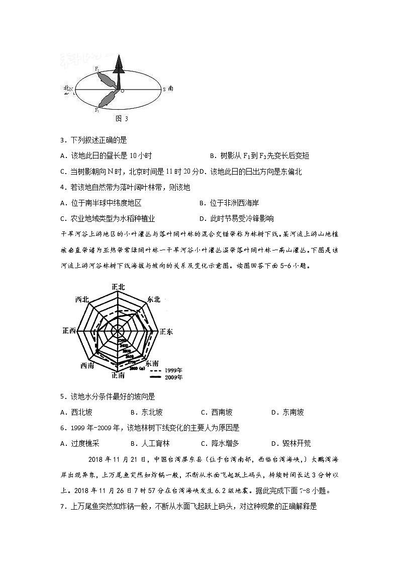 四川省泸县第一中学2019-2020学年高一下学期第一次在线月考地理试卷02