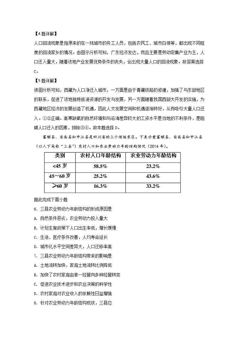 河北省唐山市第一中学2019-2020学年高一下学期月考地理试题03
