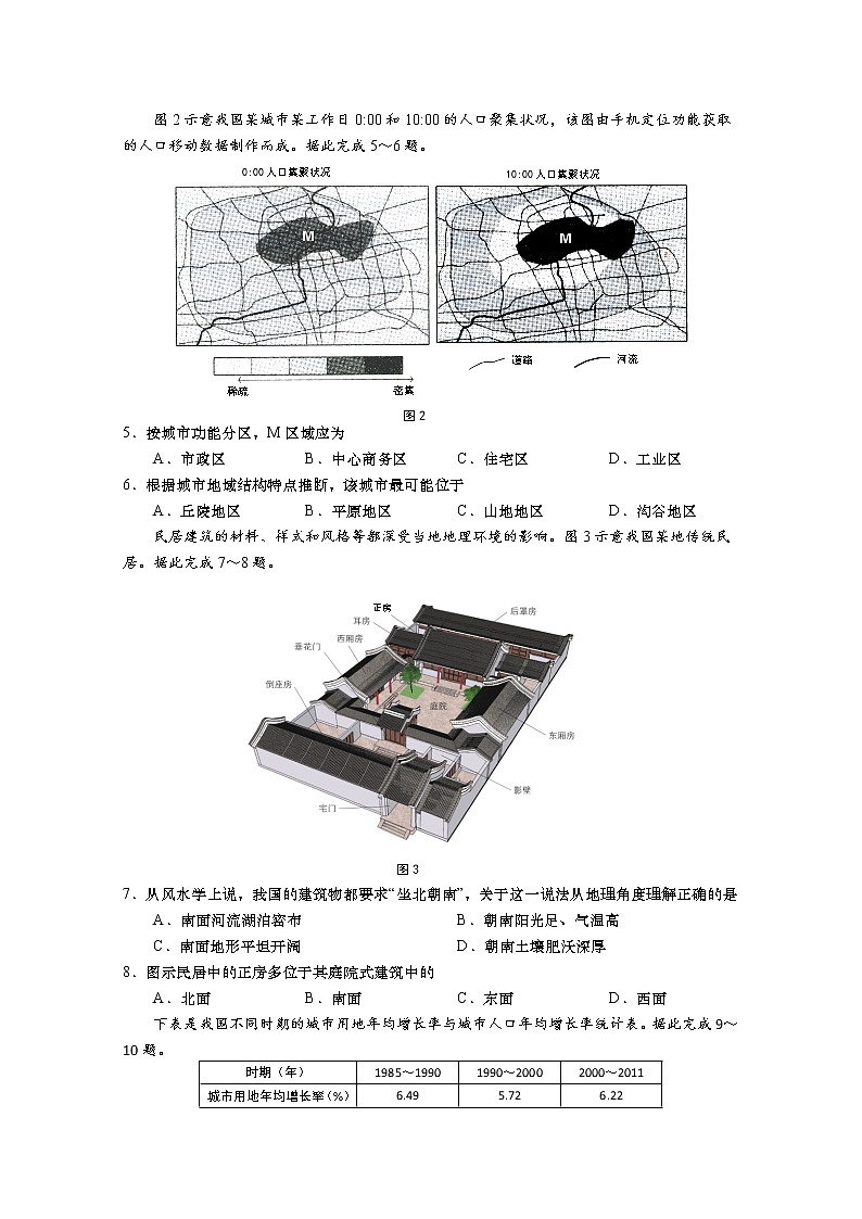 山东省青岛市胶州市2019-2020学年高一下学期期中学业水平检测地理试题02
