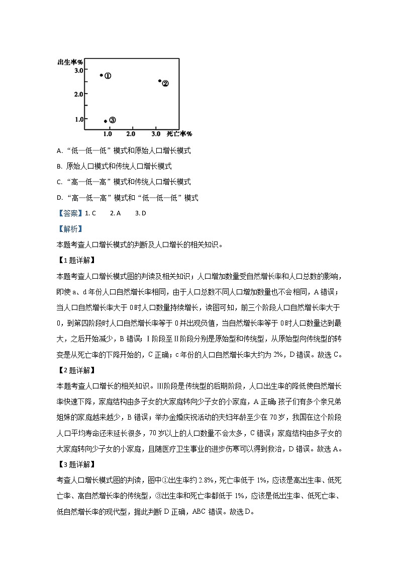 河北省邯郸市磁县第二中学2019-2020学年高一下学期期中考试地理试题02