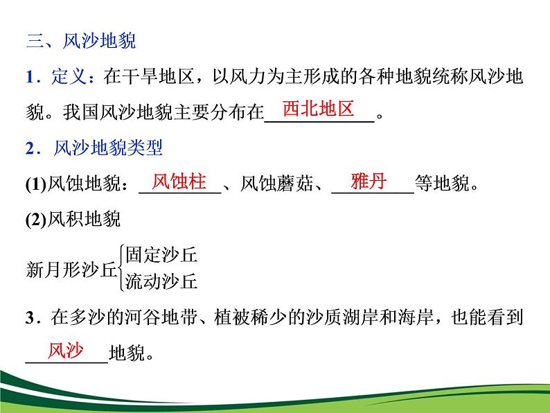 （新）人教版高中地理必修第一册教学课件：4.1 常见地貌类型07