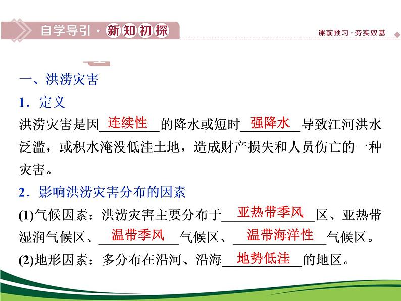 （新）人教版高中地理必修第一册教学课件：6.1 气象灾害03