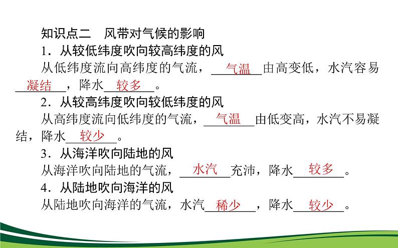 （新）人教版高中地理选择性必修1课件：3.3 气压带和风带对气候的影响07