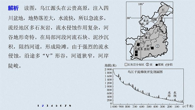 2021年高考地理一轮复习 第3部分 区域发展 第2章 专项突破练6　流域开发及区域生态环境建设第8页