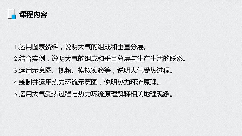 2021年高考地理一轮复习 第1部分 自然地理 第3章 第6讲　冷热不均引起大气运动 课件02