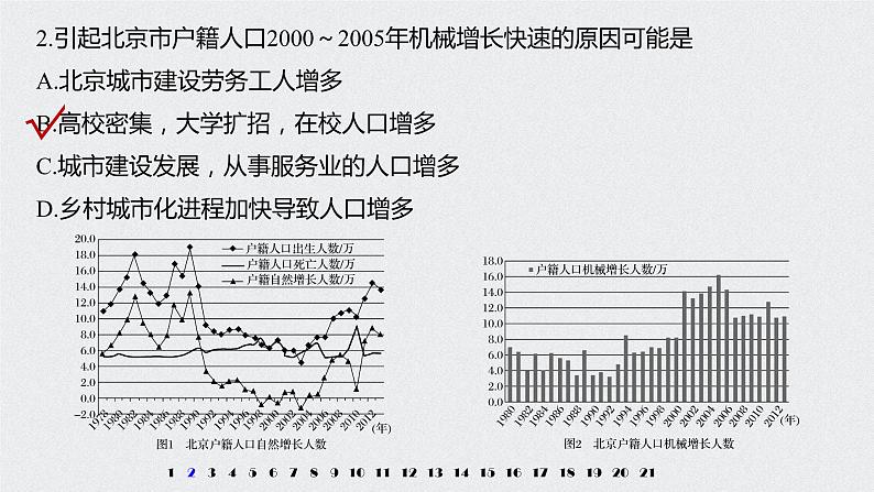 2021年高考地理一轮复习 第2部分 人文地理 第1章 专项突破练3　地理统计图表05