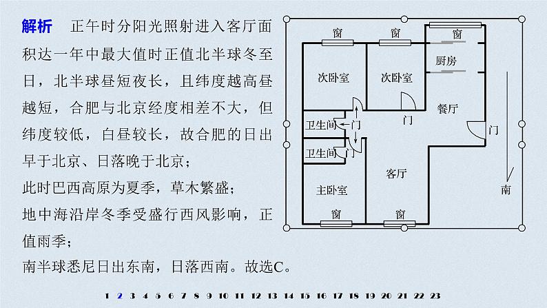 2021年高考地理一轮复习 第1部分 自然地理 第6章 专项突破练2　自然地理规律与原理05