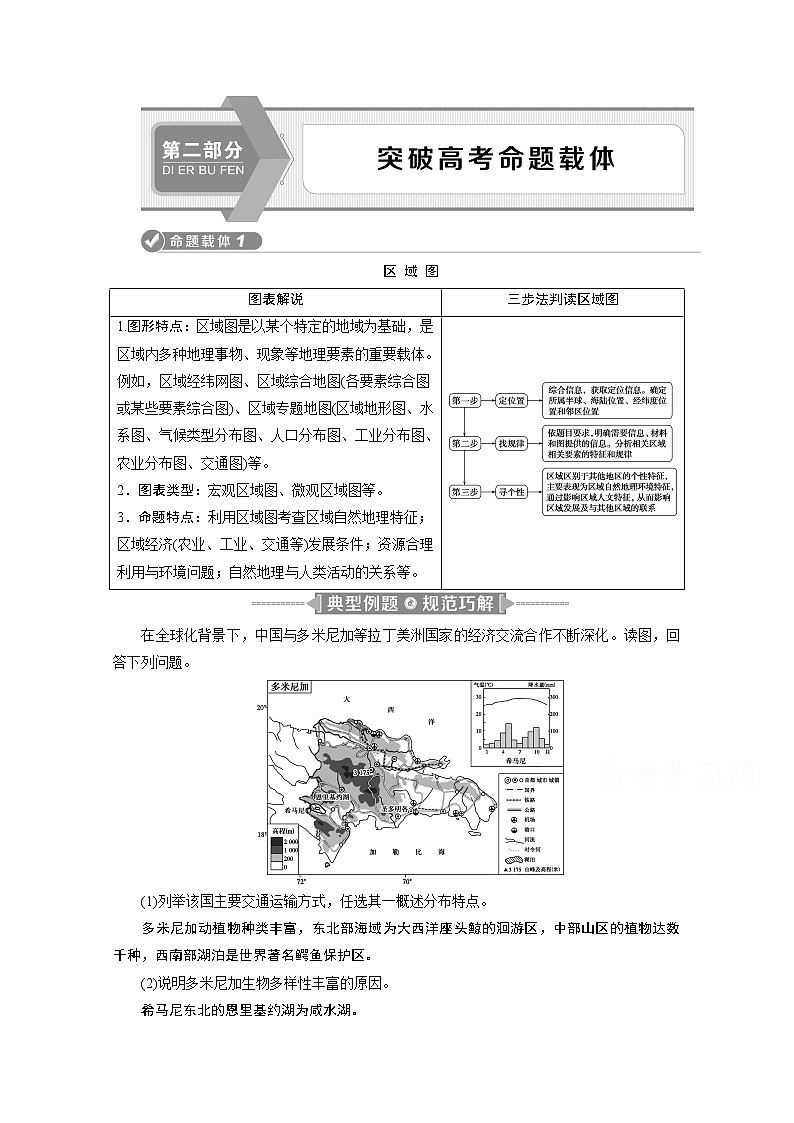 2020江苏高考地理二轮讲义：命题载体1-301