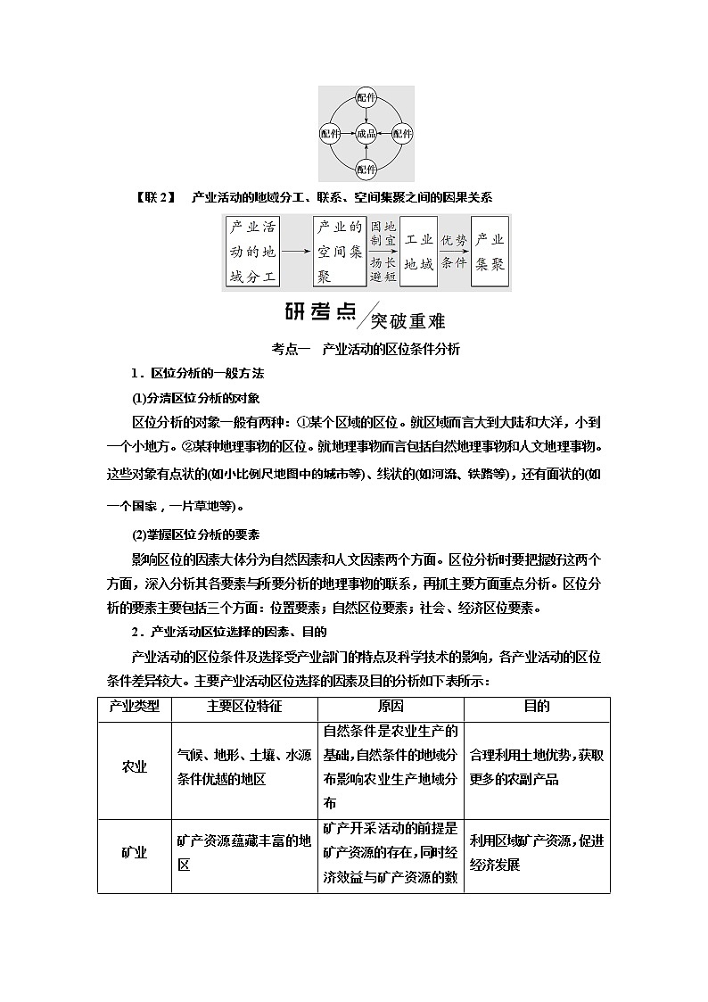 2020版三维设计高三地理一轮复习教师用书：模块二第三章区域产业活动03