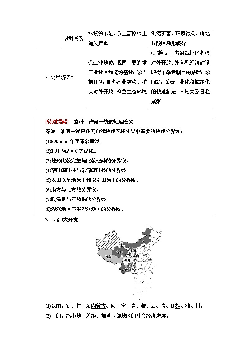 2020-2021学年地理湘教版必修3教师用书：第1章第3节　区域发展差异03