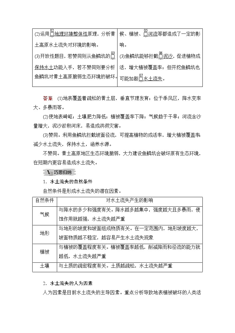 2021届高考地理一轮创新教学案：第十八讲第57课时水土流失03