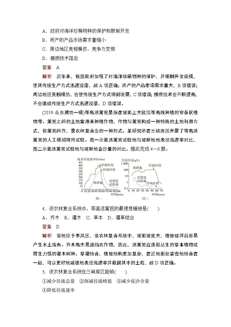2021届高考地理一轮创新教学案：热点滚动测（十）02