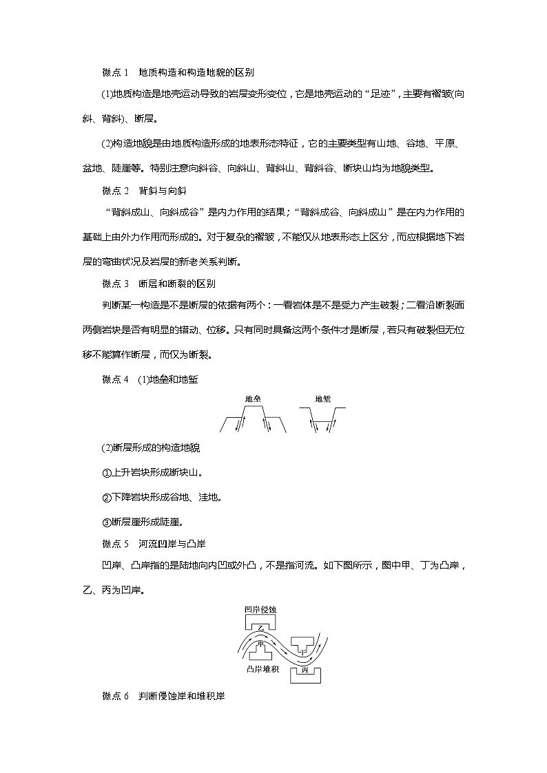 2021高考总复习地理全国通用一轮知识点复习教师用书：第13讲　山地的形成与河流地貌的发育第3页