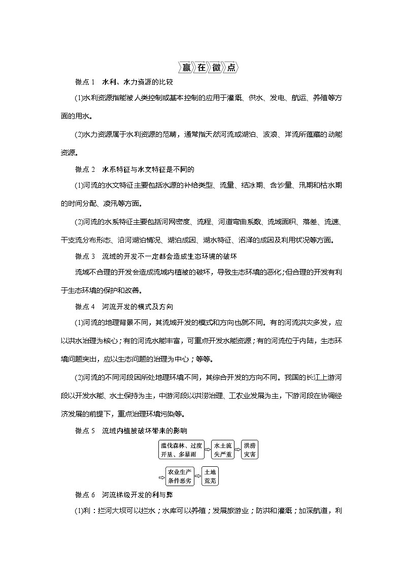 2021版新高考选考地理（湘教版）一轮复习教师用书：第37讲　流域综合治理与开发——以田纳西河流域为例03