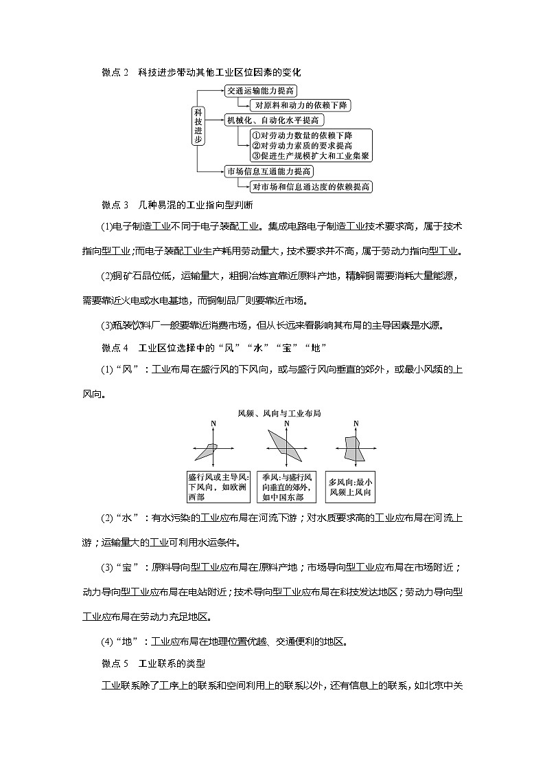 2021版新高考地区选考地理（鲁教版）一轮复习教师用书：第26讲　工业生产与地理环境第3页
