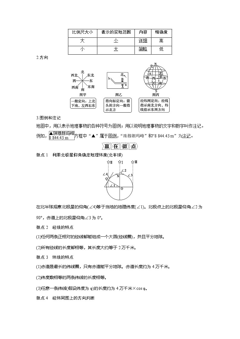 2021版高考地理（中图版）一轮复习教师用书：第1讲　地球与地图03