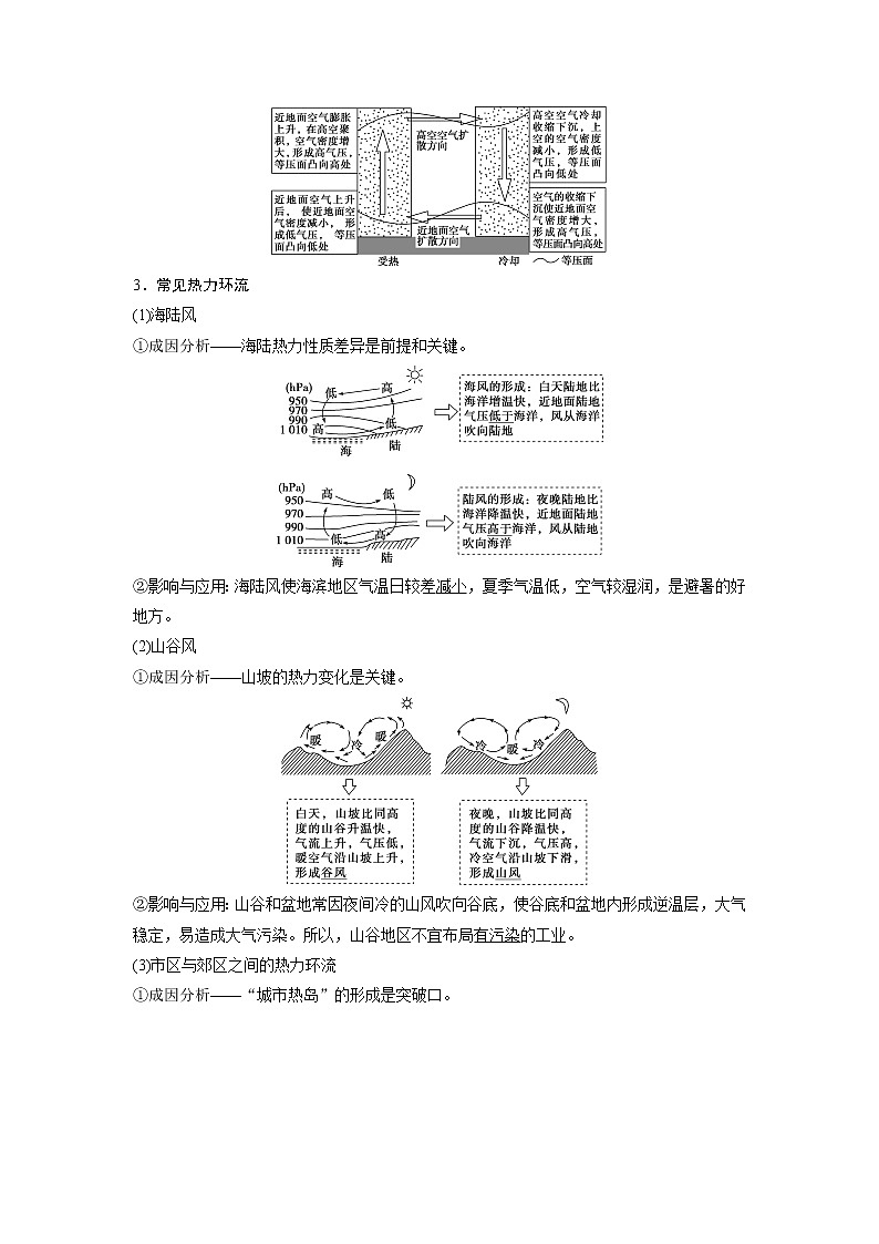 2021版高考地理（中图版）一轮复习教师用书：第6讲　大气的热状况与大气运动02