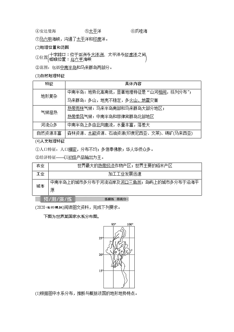 2021版高考地理（中图版）一轮复习教师用书：第31讲　世界主要地区03