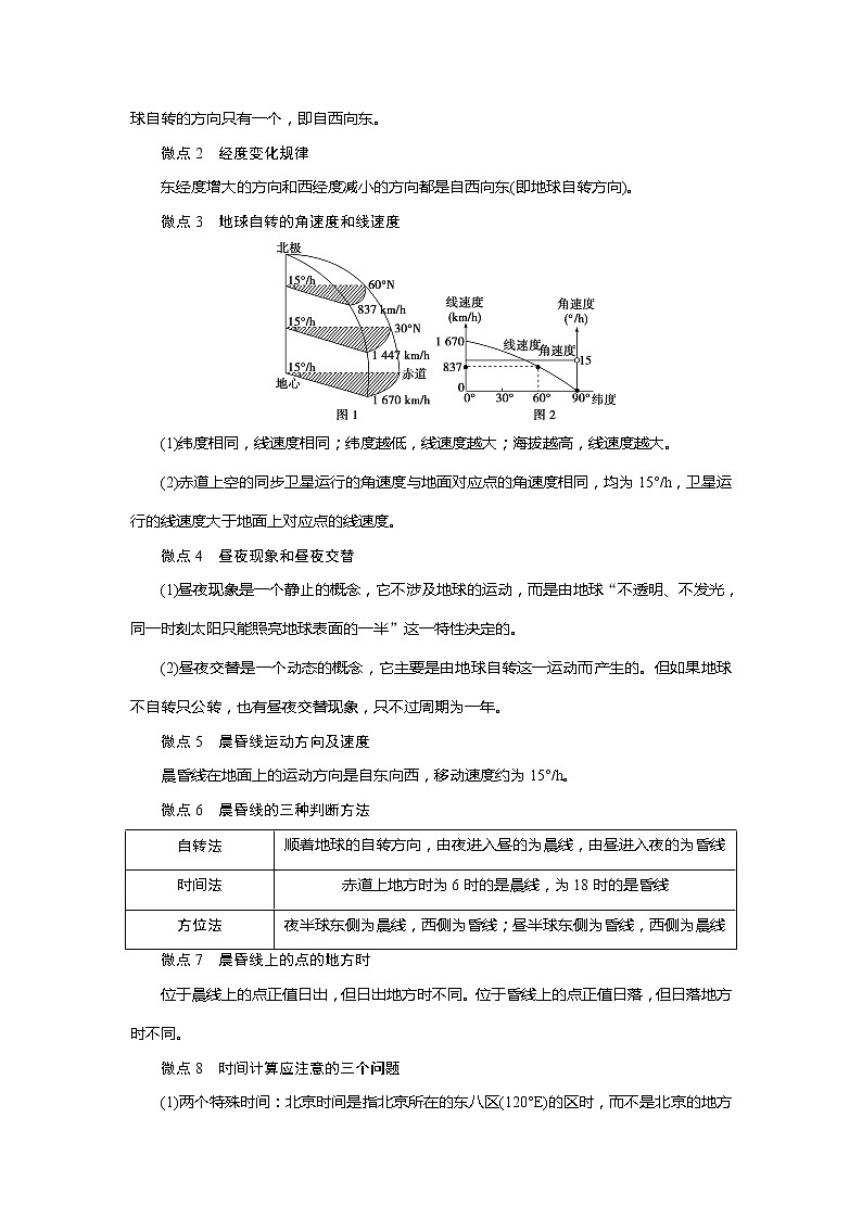 2021版高考地理（人教版）一轮复习教师用书：第4讲　地球自转及其地理意义03