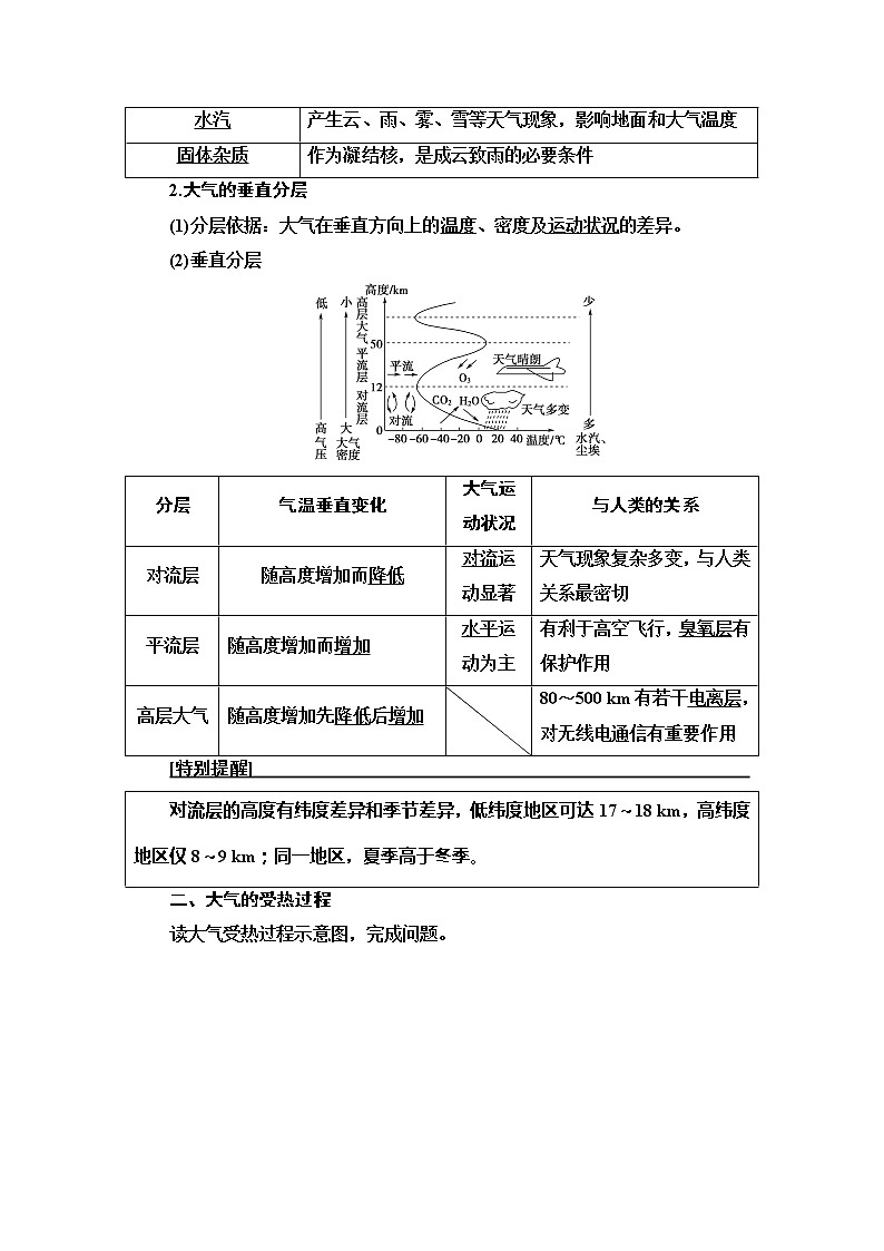 2021版高考地理（鲁教版）一轮复习讲义：第2单元第2讲　冷热不均引起大气运动02