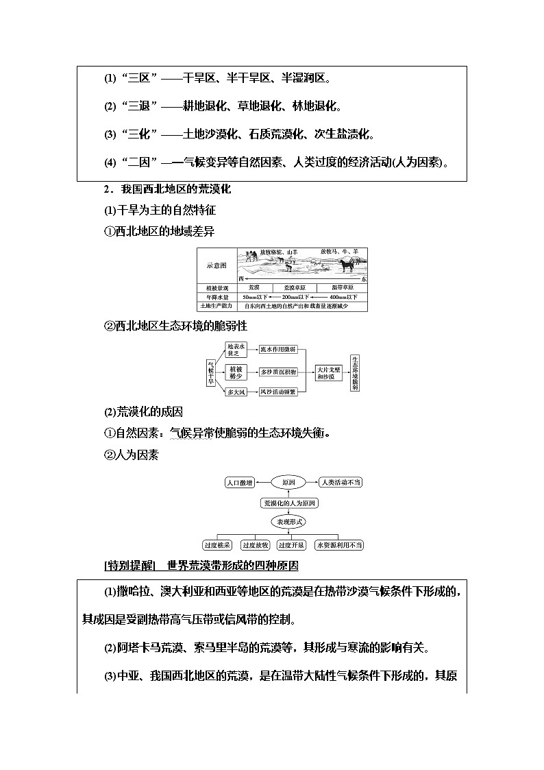 2021版高考地理（中图版）一轮复习学案：第3部分第10章第1讲　中国黄土高原水土流失的治理03