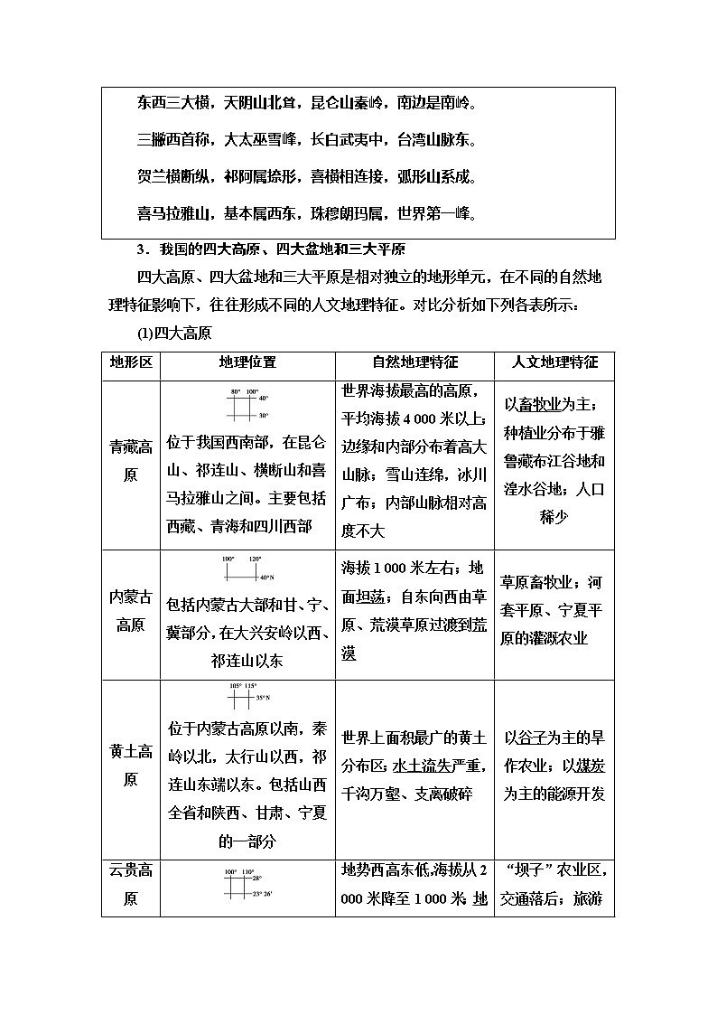 2021版高考地理（中图版）一轮复习学案：第4部分第13章第1讲　中国地理概况03