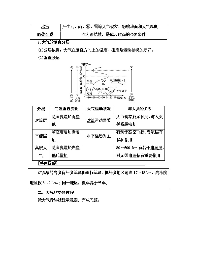 2021版鲁教版高考地理大一轮复习讲义：第1部分第2单元第2讲　冷热不均引起大气运动02