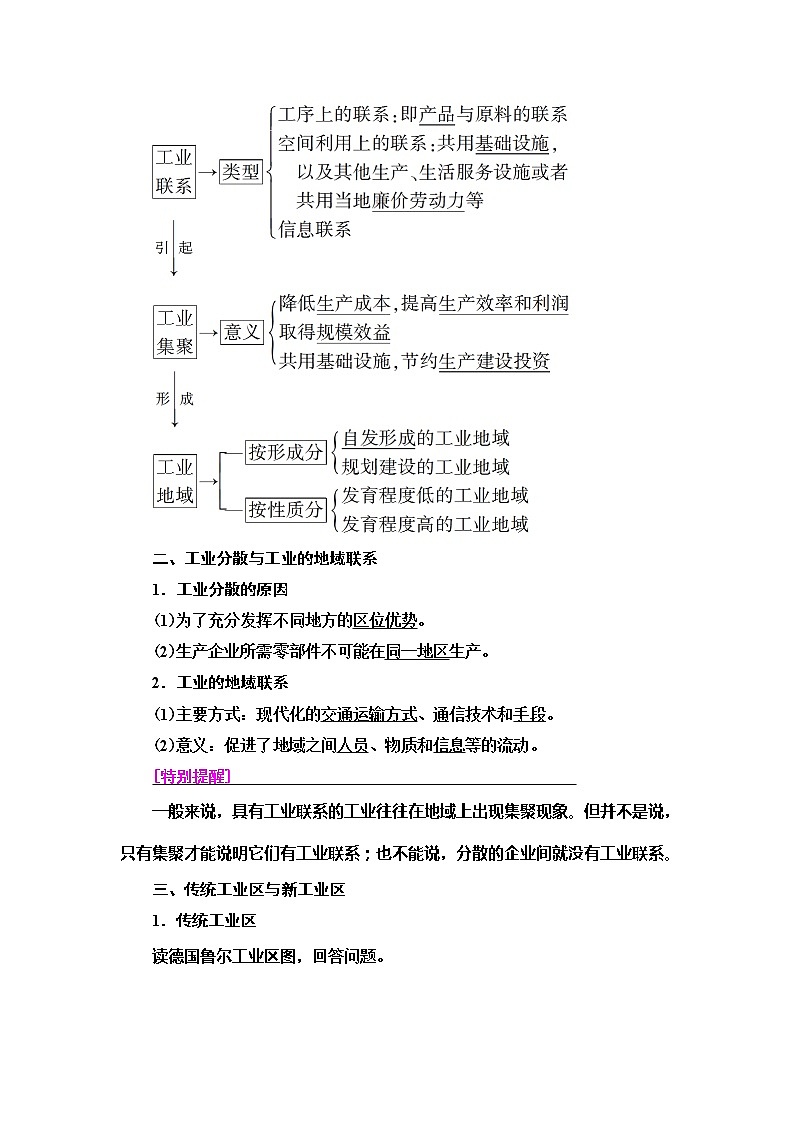 2021版新高考地理（人教版）一轮复习教师用书：第2部分第9章第2讲　工业地域的形成与工业区02