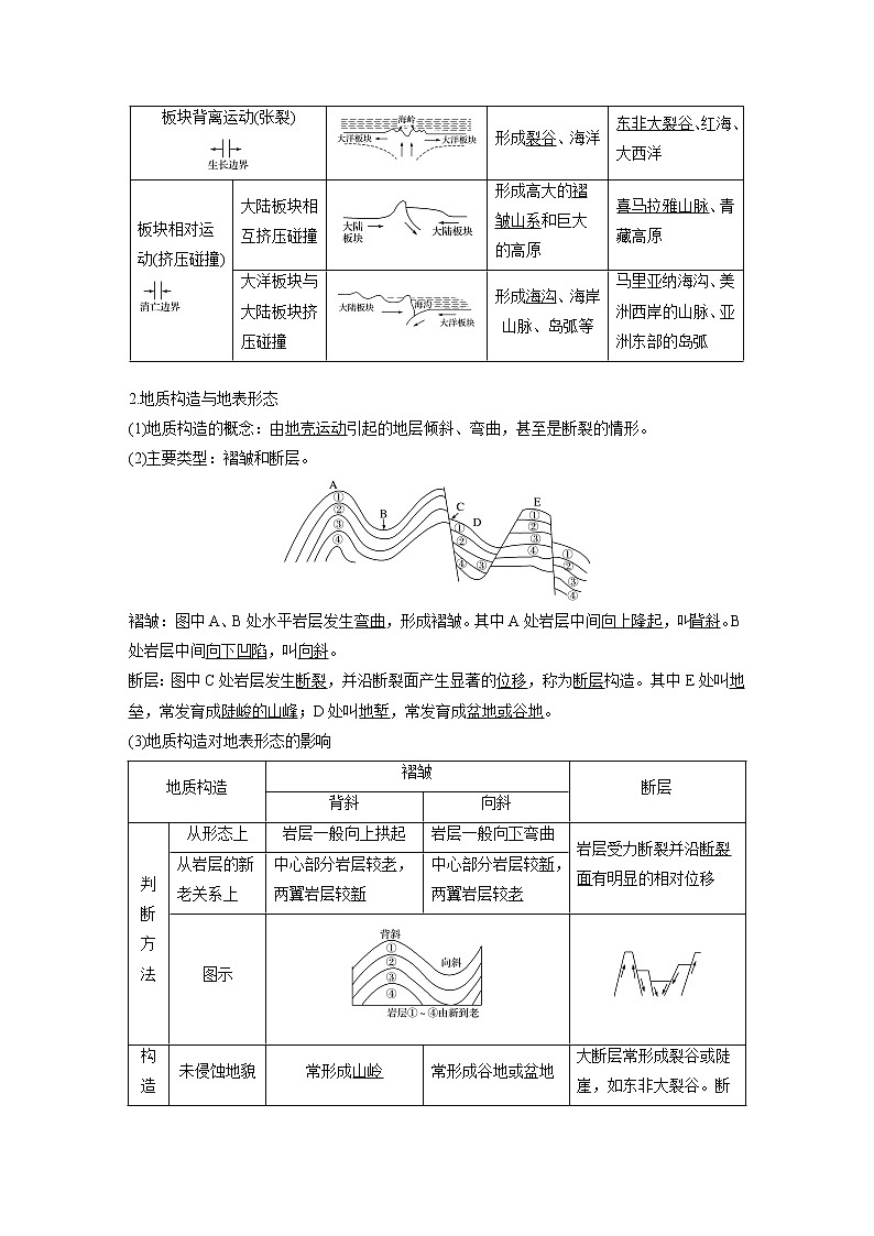 2020版地理新导学浙江选考大一轮精讲讲义：必修I第三章第9讲　地球表面形态03