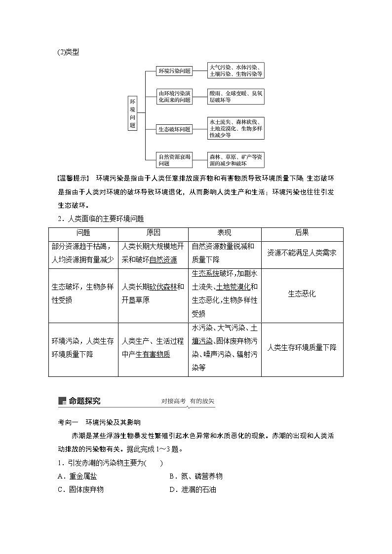 2020版地理新导学大一轮湘教版讲义：必修Ⅱ第四章人类与地理环境的协调发展第25讲02