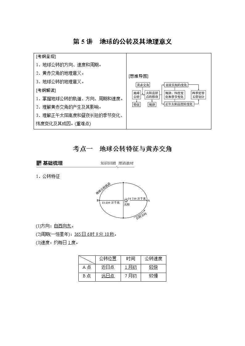 2020版地理新导学大一轮人教版讲义：必修①第三章地球上的大气第5讲01