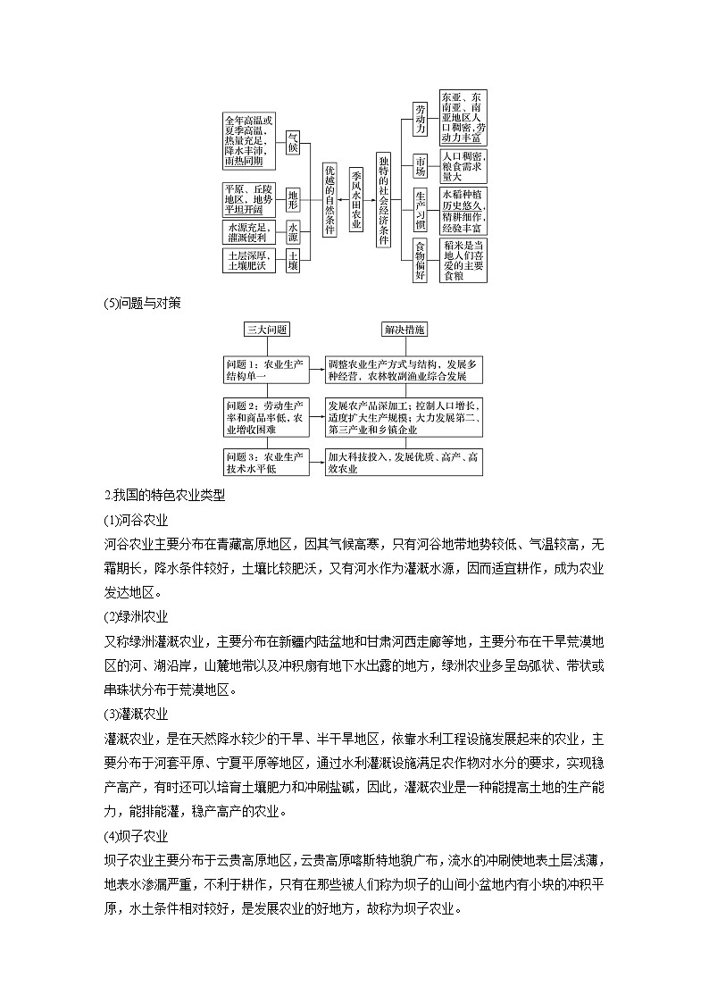 2020版地理新导学大一轮人教版讲义：必修②　第三章　农业地域的形成与发展第20讲02