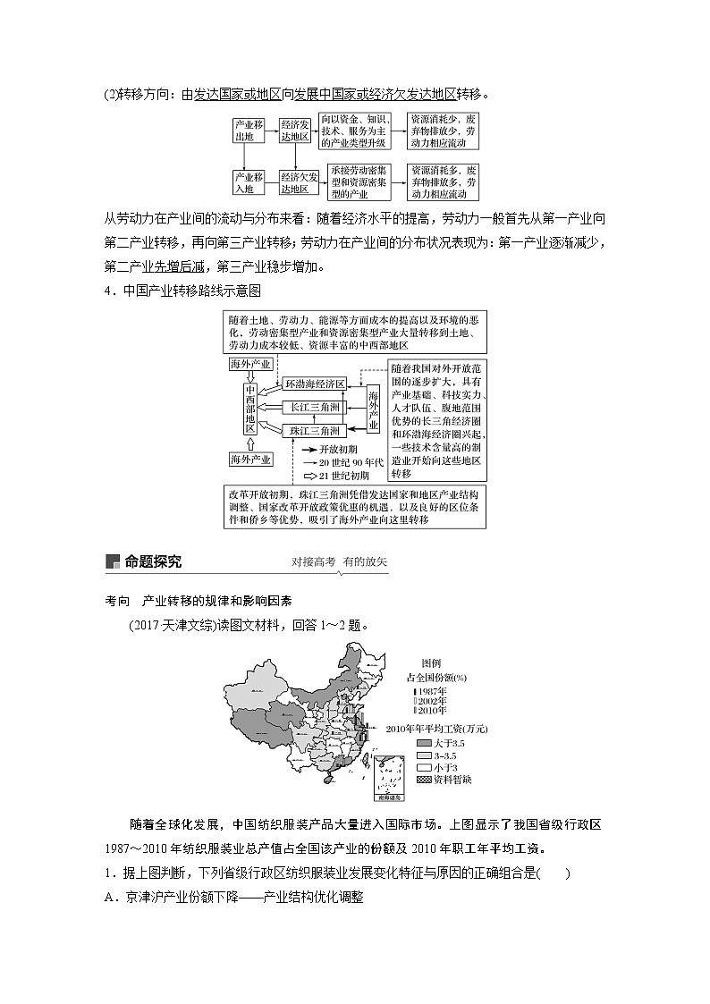 2020版地理新导学大一轮人教版讲义：必修③　第五章　区际联系与区域协调发展第35讲02