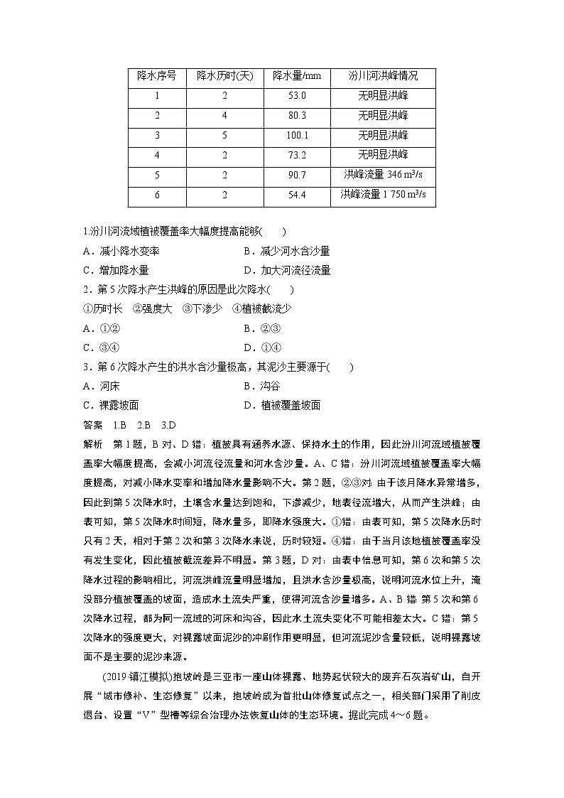 2020版地理新导学大一轮鲁教版讲义：第三册第三单元区域资源、环境与可持续发展第31讲03