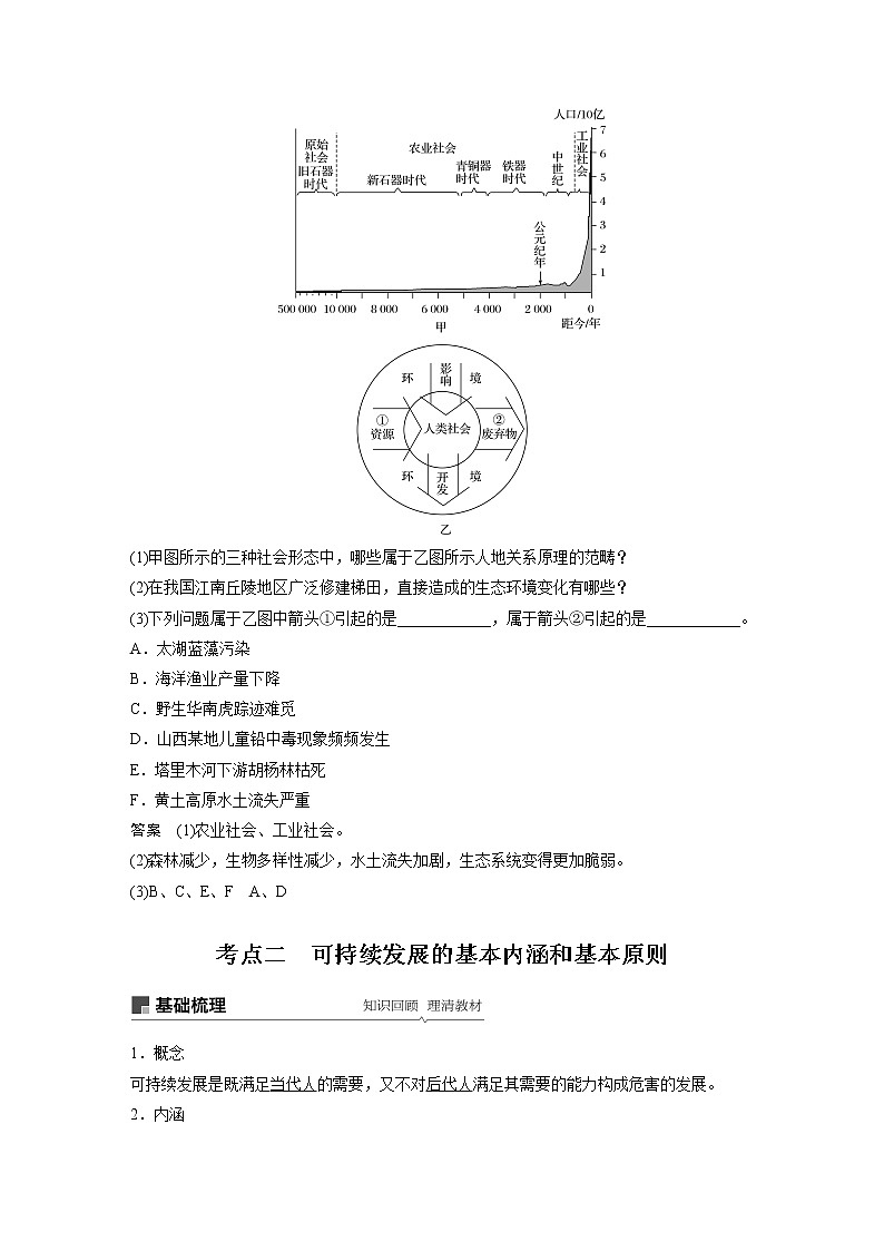 2020版地理新导学大一轮鲁教非新高考地区专用讲义：第三册　第二单元　走可持续发展之路第30讲03