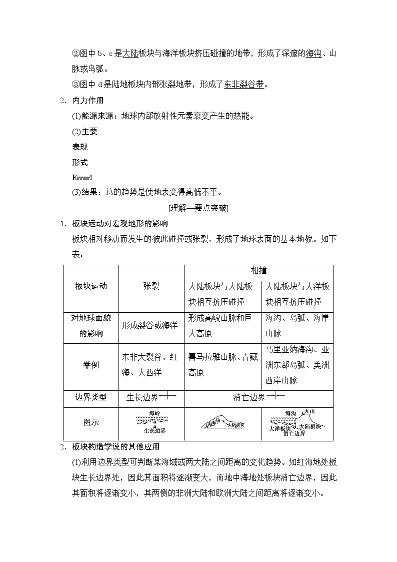2019版高考地理总复习（湘教版通用）一轮复习讲义：第2章第1节地壳的物质组成和物质循环地球表面形态02