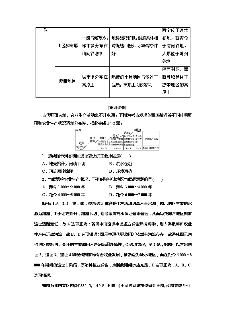 2020版高考湘教地理一轮复习教师用书：模块一第四章自然环境对人类活动的影响03