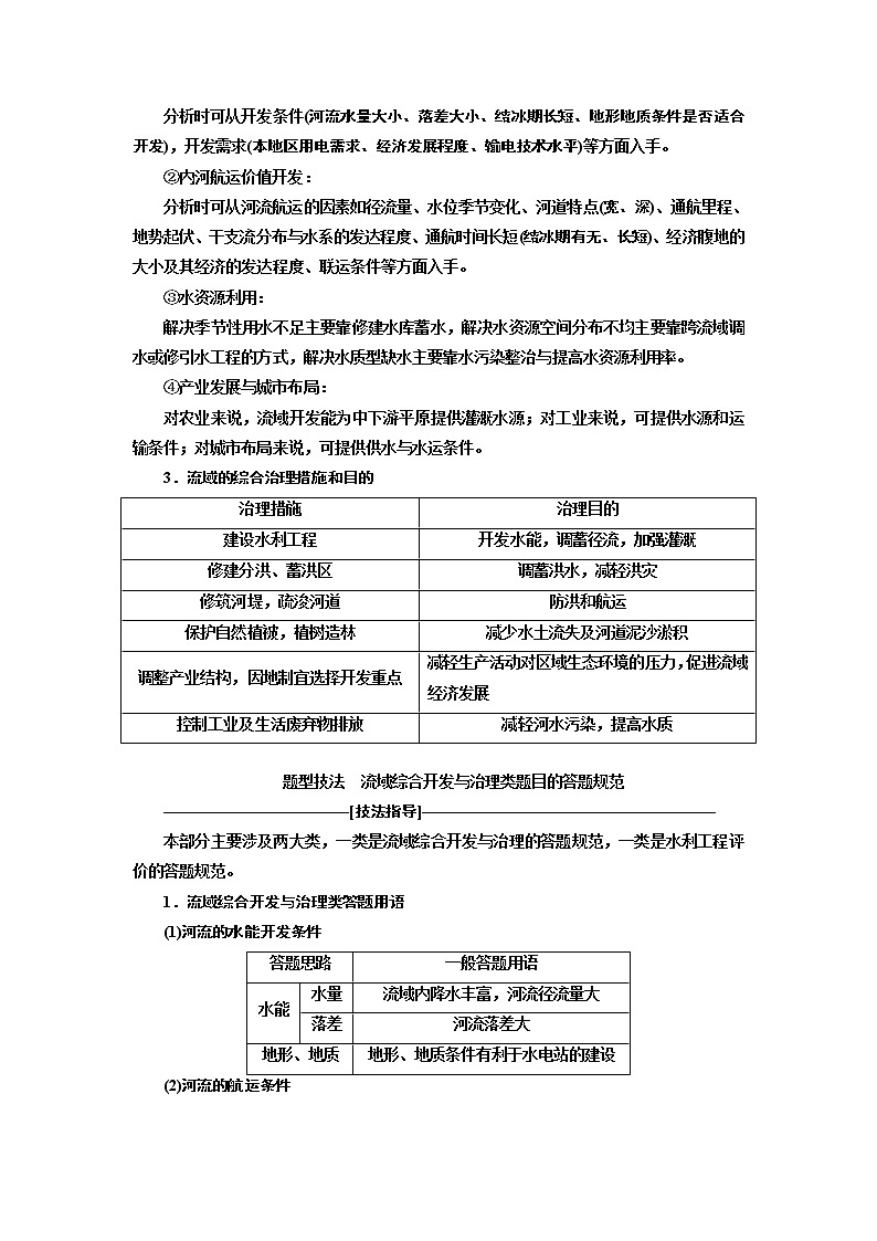 2020版高考新创新一轮复习地理新课改省份专用学案：第四部分第四讲　第2课时　共性归纳实践应用03