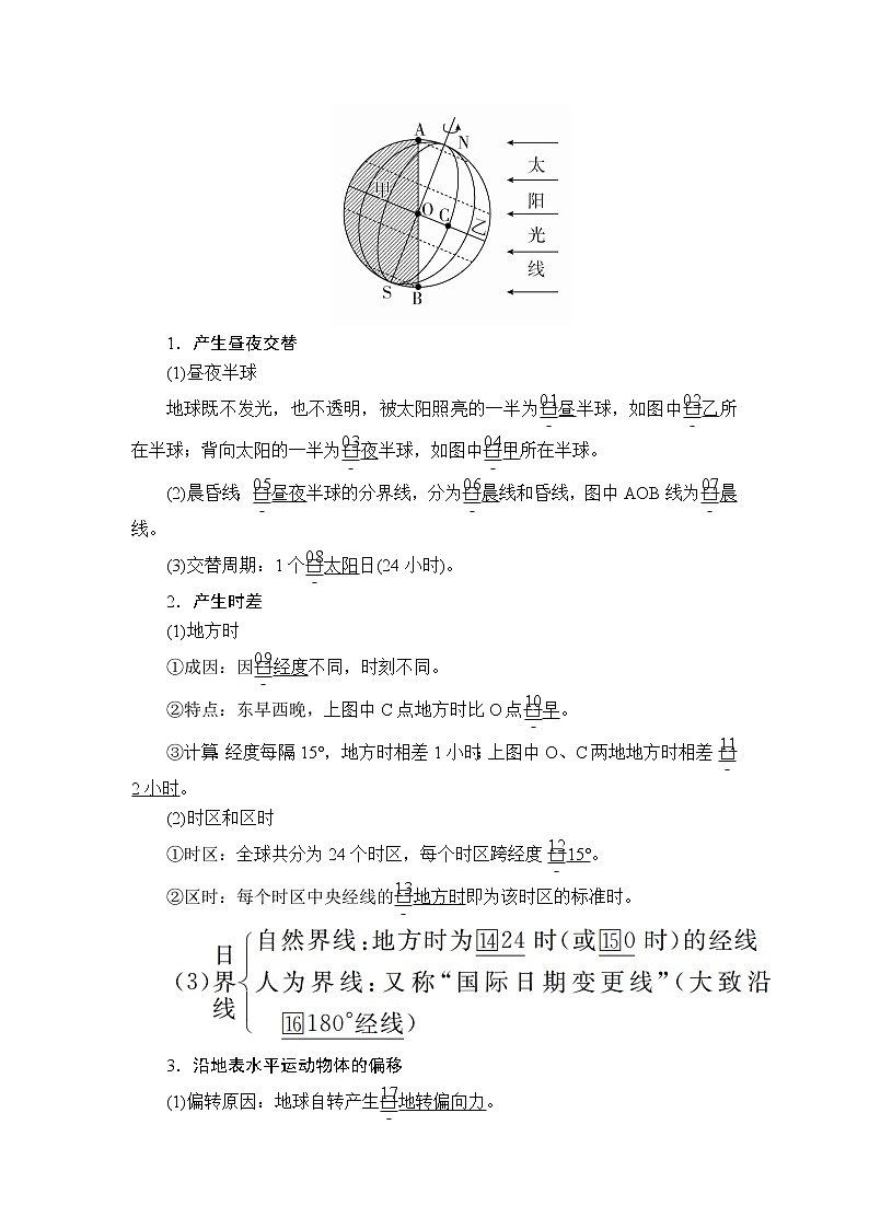 2020高三地理一轮复习提分教程（湘教版）讲义：必修1第1章行星地球第4讲03