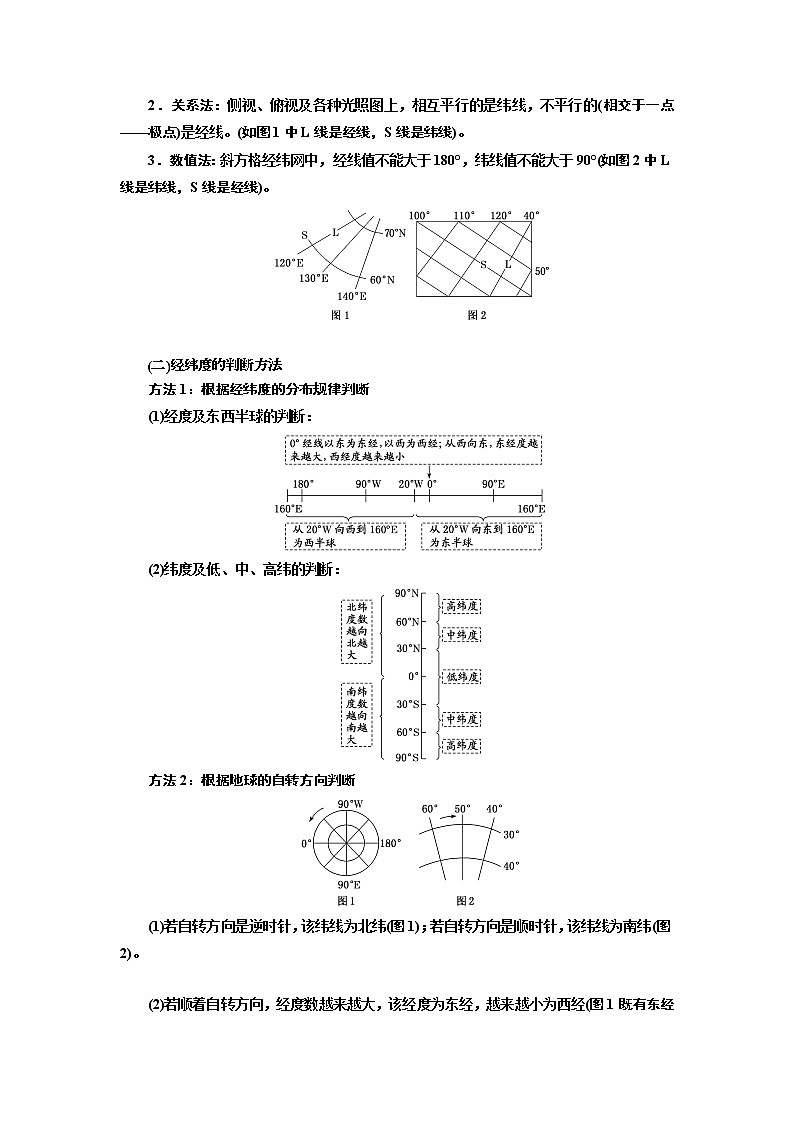 2020版一轮复习地理新课改省份专用学案：模块一第一章第一讲地球与地球仪03