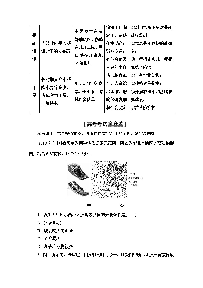 2020版新一线高考地理（中图版）一轮复习教学案：第1部分第4章第2讲　寒潮　水资源对人类生存和发展的意义03