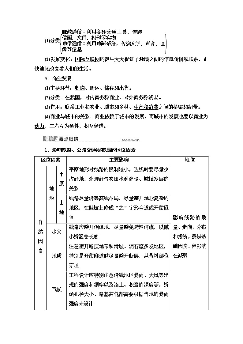 2020版新一线高考地理（中图版）一轮复习教学案：第2部分第7章第3讲　地域联系03