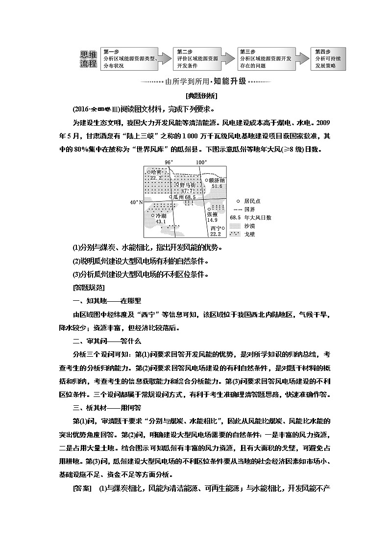 2020版高考一轮复习地理湘教版学案：模块三第二章第五讲矿产资源合理开发和区域可持续发展——以德国鲁尔区为例03