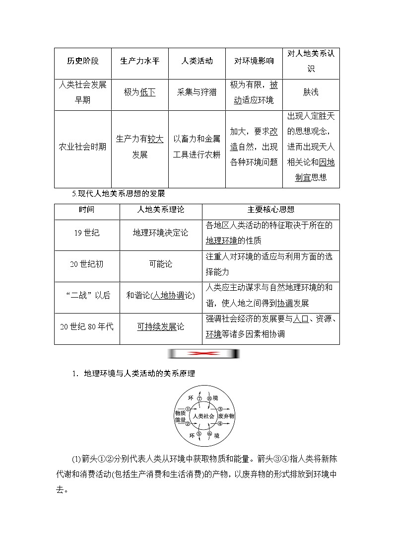 2020版新一线高考地理（湘教版）一轮复习教学案：第2部分第8章人类与地理环境的协调发展03